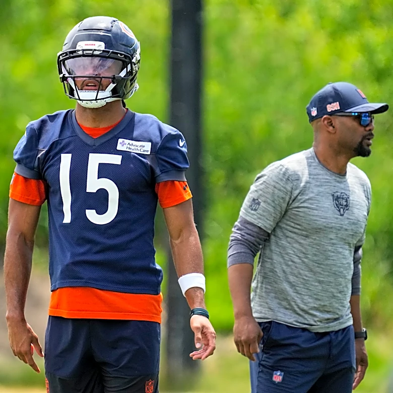 Bears wide receiver Rome Odunze is looking to bounce back after being hampered by a foot injury