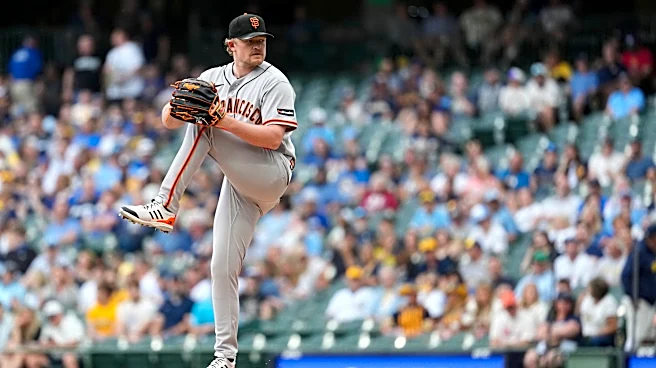 Giants' Logan Webb has no-hit bid broken up in 7th inning by Brewers' Brice Turang