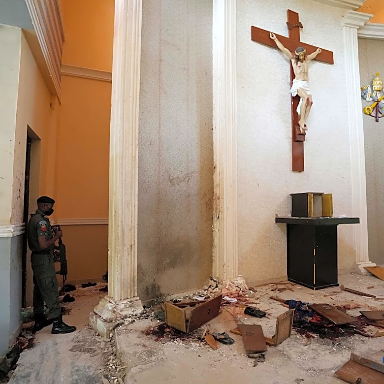 Nigerian court sentences 4 men to death for killing worshippers in 2022 Catholic church attack