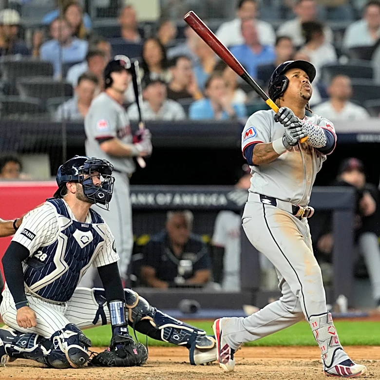 Ramírez leads the way again as Guardians hit 3 homers off Cole in 5-4 victory over Yankees