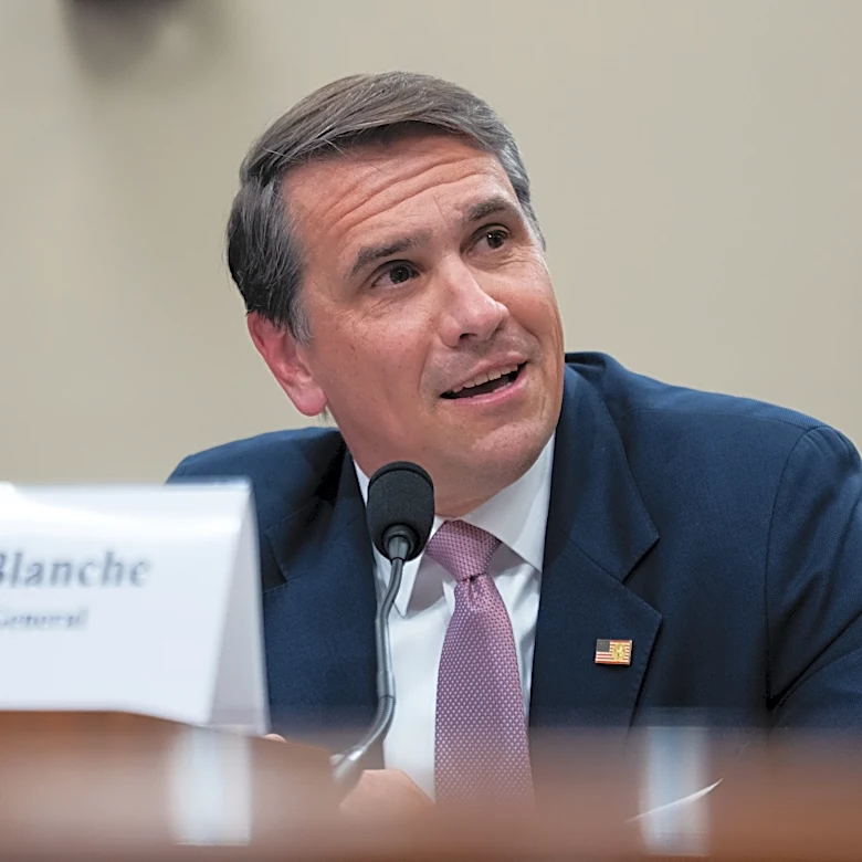 Trump says he's nominating Todd Blanche to serve as attorney general