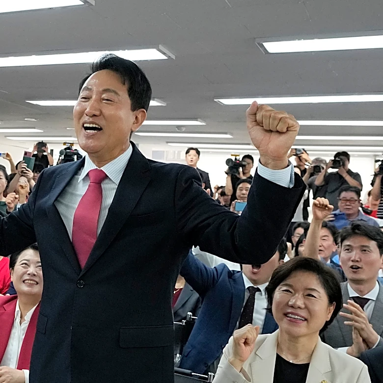 South Korea's ruling party wins most races in local elections but loses the crucial Seoul contest