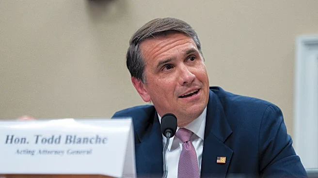 President Trump says he will nominate Todd Blanche to serve as attorney general