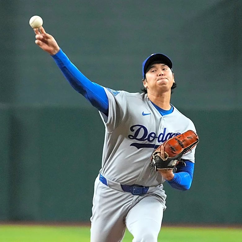 Shohei Ohtani dominates in 6 scoreless innings, Dodgers rout Diamondbacks 7-0