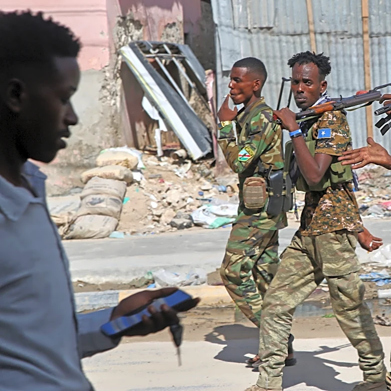 Clashes erupt in Somalia's capital ahead of a planned anti-government rally