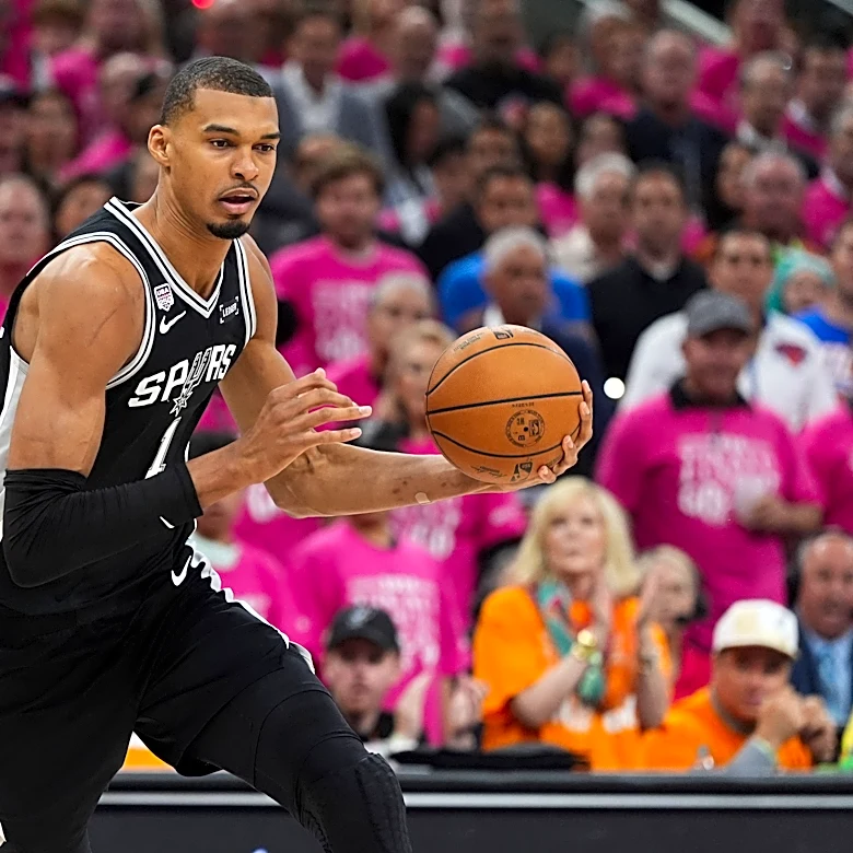NBA bans two people from arenas after one runs onto court during Game 1, attempts selfie with Wemby
