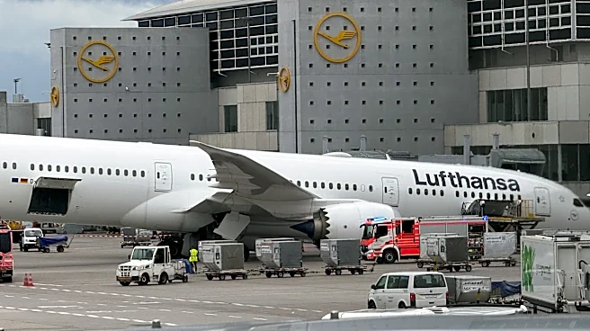 Lufthansa employees injured in a Boeing nose gear incident at Frankfurt airport