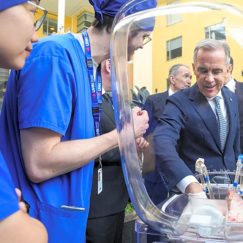 Canadian Prime Minister Mark Carney warns foreign AI platforms can be used against Canadians