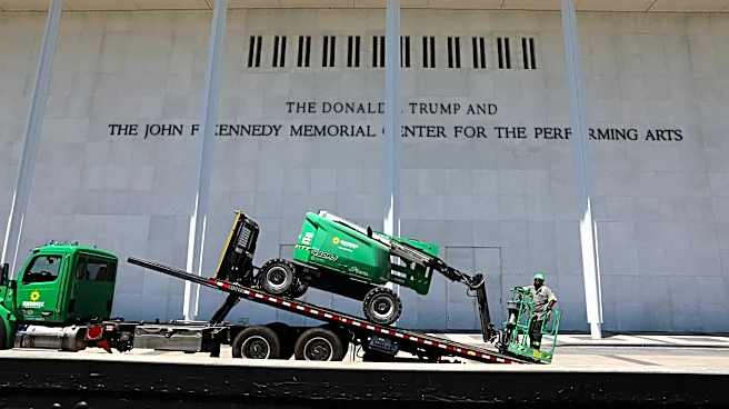 Kennedy Center begins process of removing Trump references after judge said it was illegally added