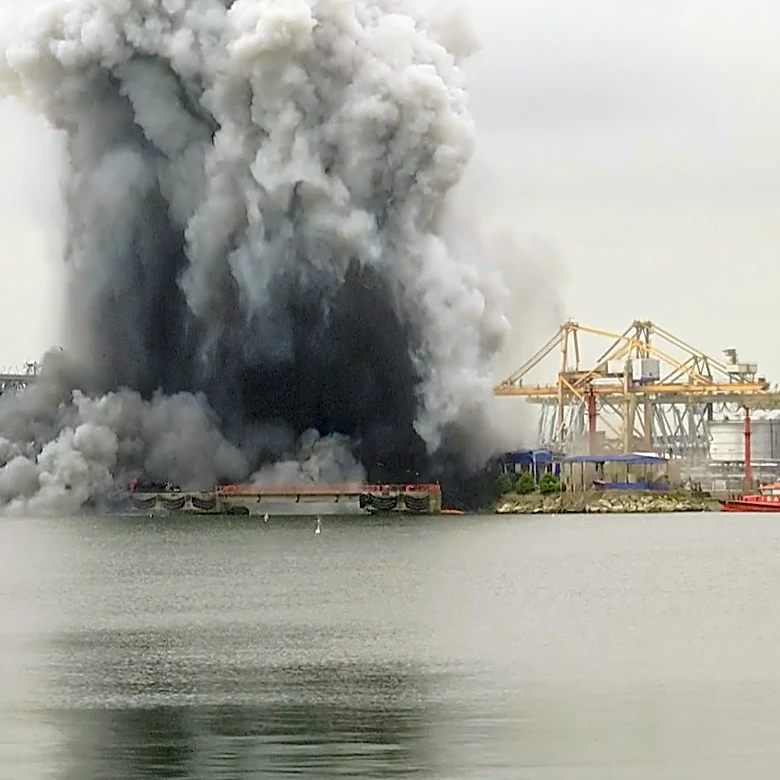 A maritime drone explodes at a Romanian Black Sea port, no one hurt