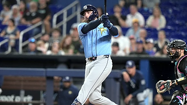 Rasmussen allows 1 hit over 7 innings, Caminero reaches base 5 times as Rays beat Marlins 6-0