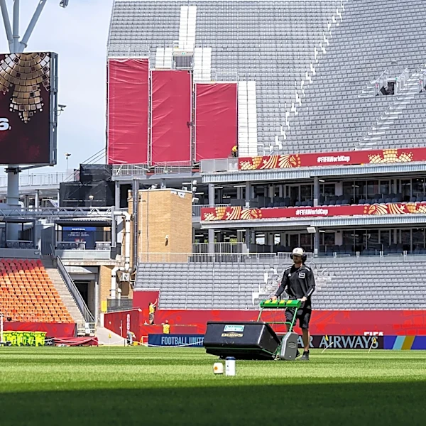 The World Cup pitches are the result of years of engineering to find just the right grass