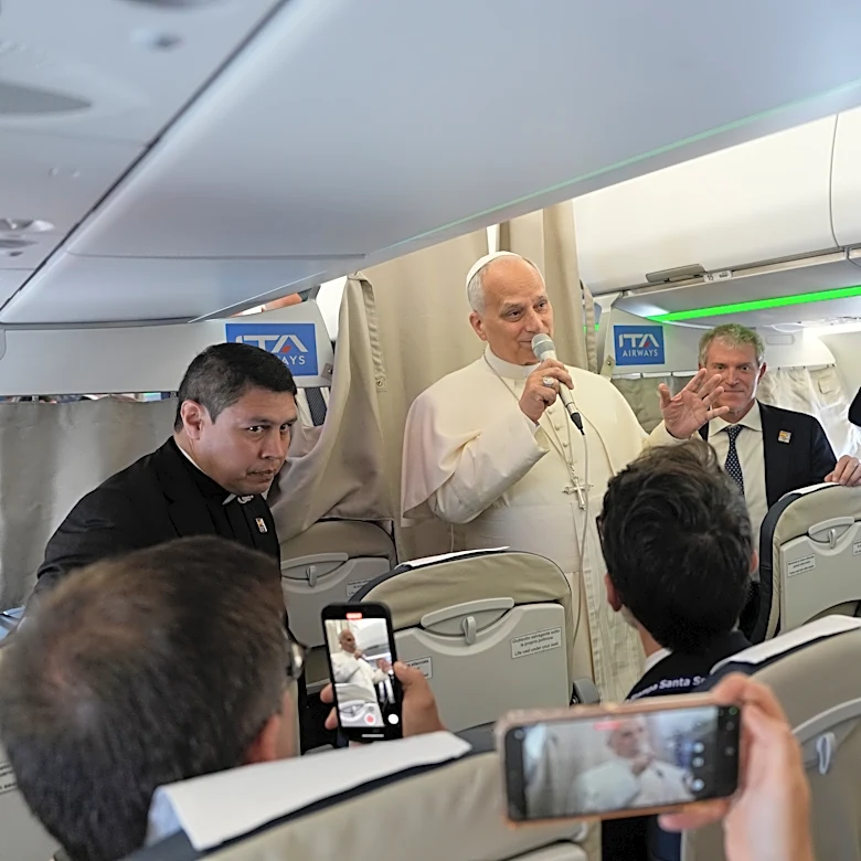 Pope acknowledges stiff competition with Bad Bunny in Spain and weighs in on national soccer rivalry