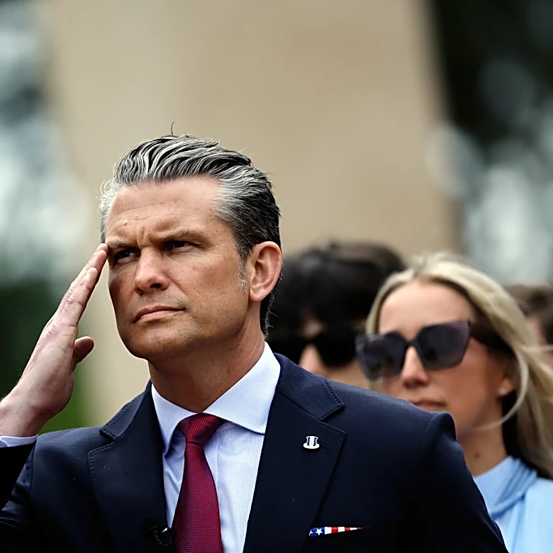 Hegseth invokes immigration and ‘invasion’ in D-Day speech in France