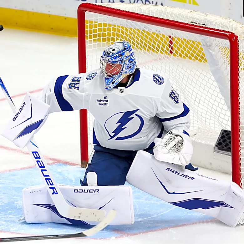 Lightning's Andrei Vasilevskiy wins the Vezina Trophy as the NHL's best goaltender