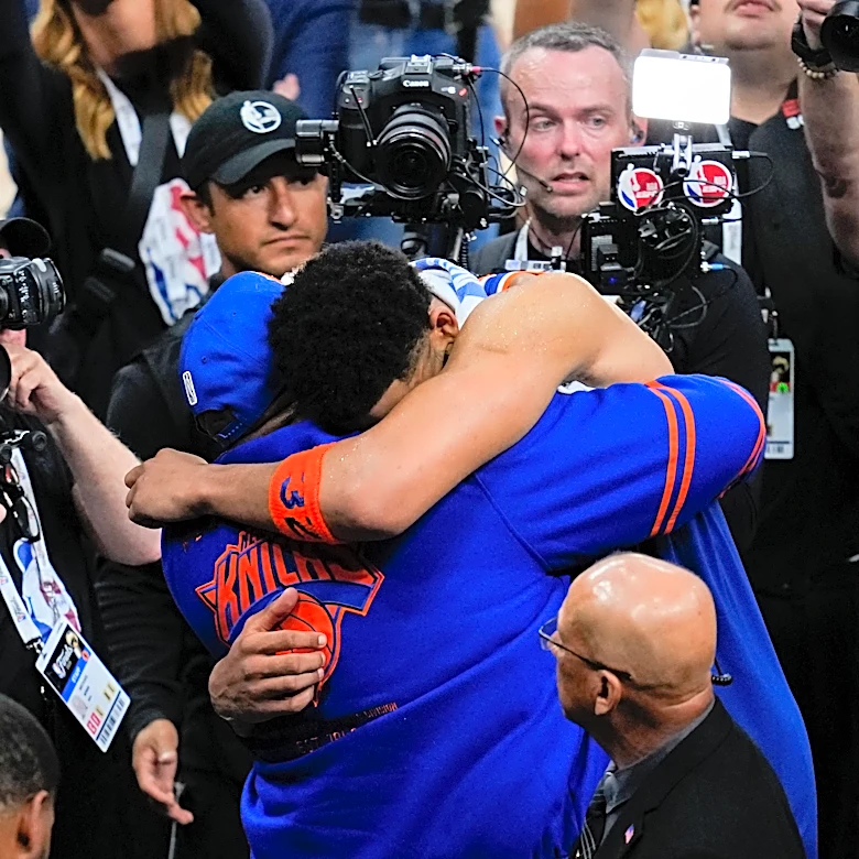 Knicks, up 2-0 in NBA Finals, say the job is far from over. And the Spurs aren't conceding anything