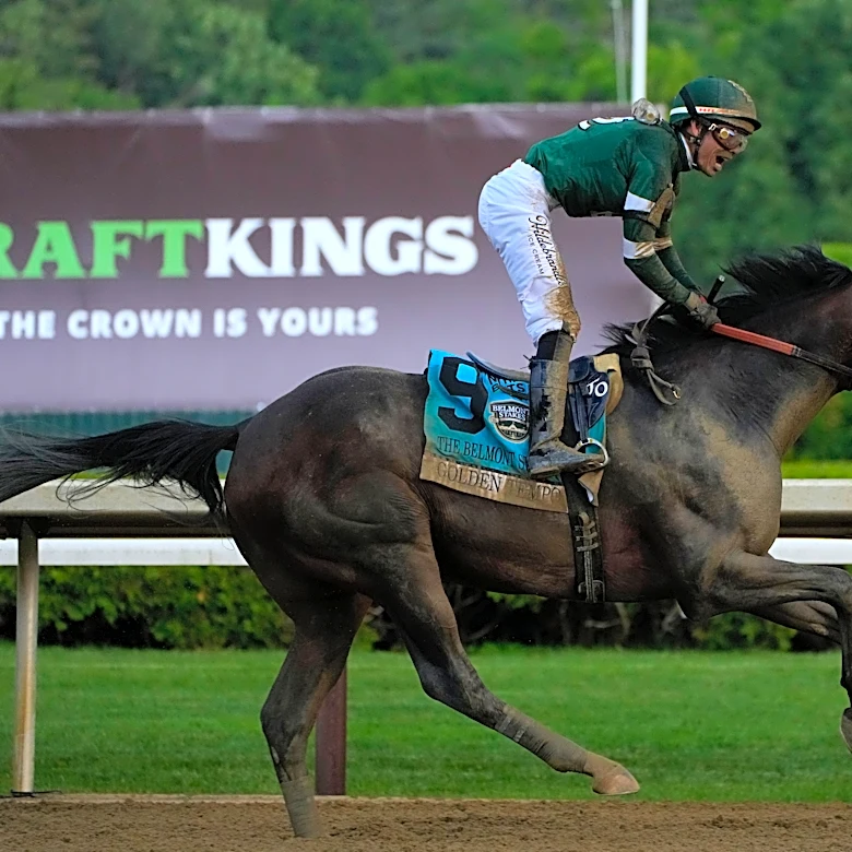 Golden Tempo wins the 158th running of the Belmont Stakes after winning the Kentucky Derby