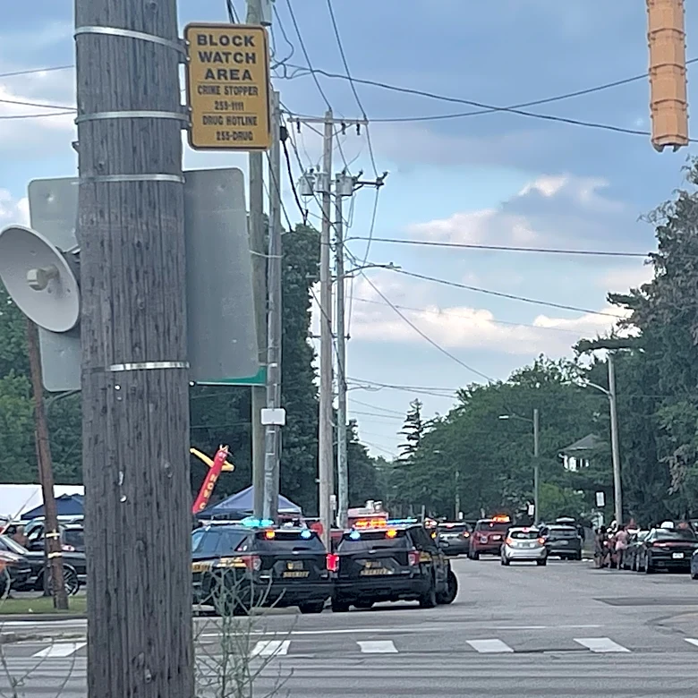 At least 12 people shot at an Ohio festival and a search for suspects is still ongoing, police say