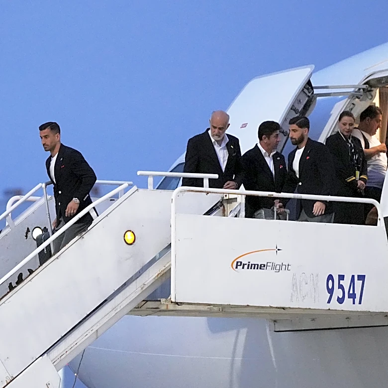 Iran’s soccer team arrives in Mexico for training ahead of the World Cup