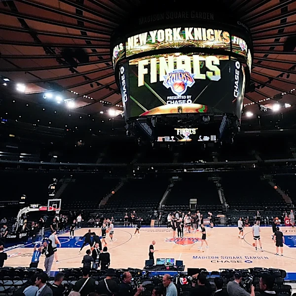 The NBA Finals are back in New York, and everyone seems caught up in the hoopla except the Knicks