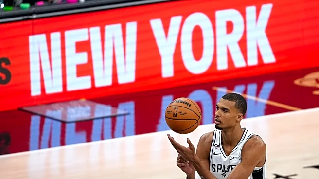 Victor Wembanyama says he's 'built for' the pressure of the NBA Finals with the Spurs down 2-0