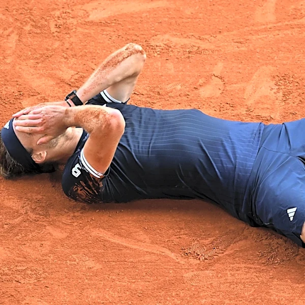 Years of pent-up emotions came flooding out of Alexander Zverev when he finally won the French Open
