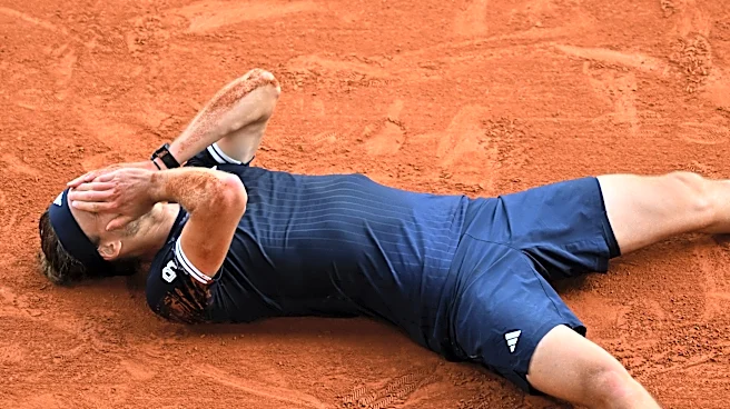 Years of pent-up emotions came flooding out of Alexander Zverev when he finally won the French Open