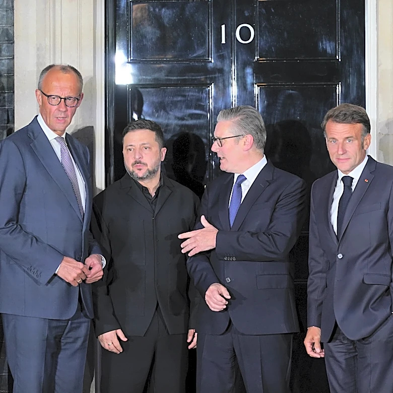 European leaders voice 'urgent need' to bolster Ukraine's defenses against ballistic missiles