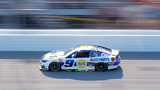 NASCAR race at Michigan stopped for crash involving Chase Elliott, Christopher Bell