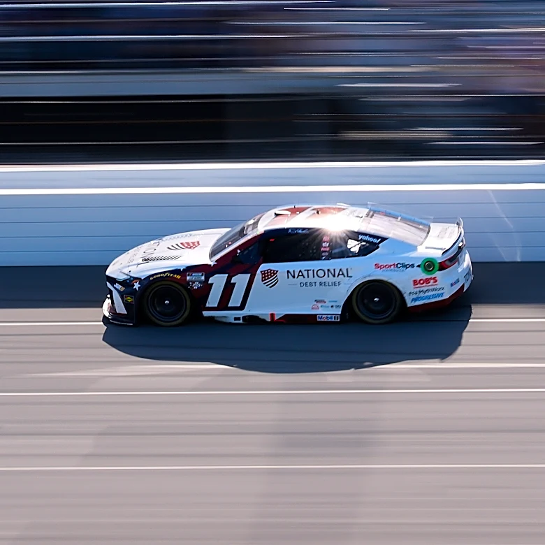Denny Hamlin goes back to front again to win NASCAR race at Michigan, tie Kyle Busch on win list