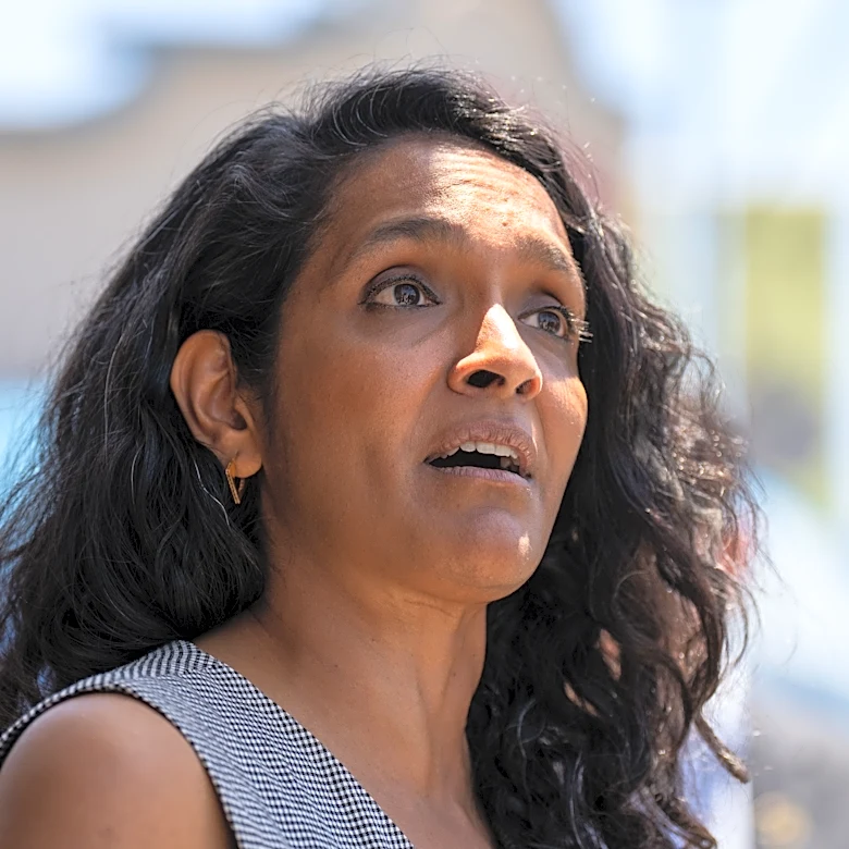 Nithya Raman and Spencer Pratt locked in tight race to make runoff for Los Angeles mayor