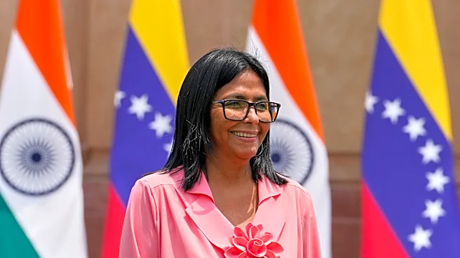 Venezuela’s Delcy Rodríguez holds talks in Turkey with Erdogan on trade, energy and mining