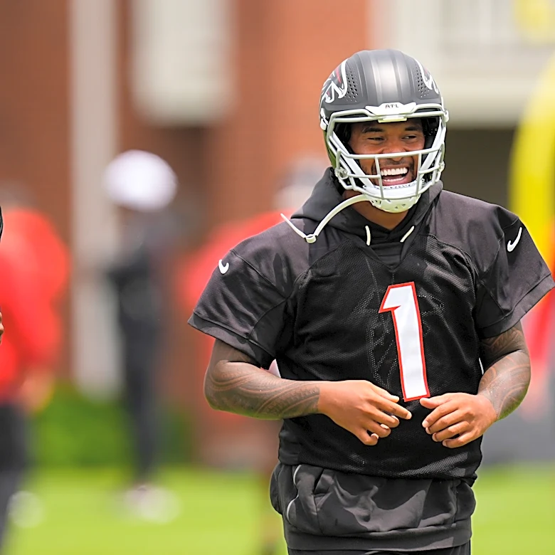 Falcons QB Michael Penix progressing on schedule in ACL rehab