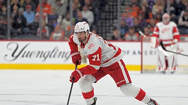 Red Wings captain Larkin submits 3-team trade list of Florida, Minnesota and Vegas, AP source says