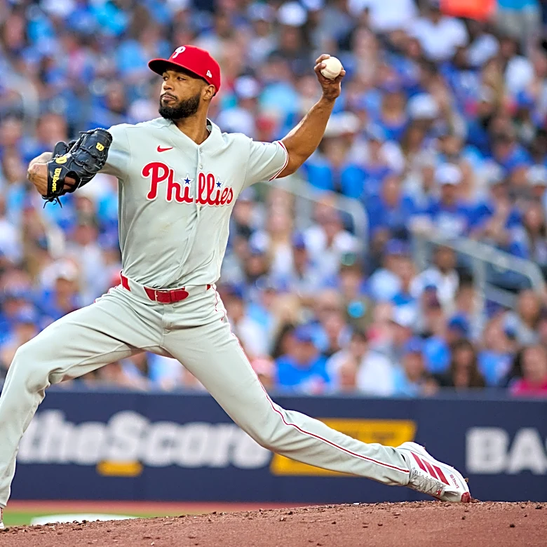 Sánchez strikes out 10 in 7 innings and García hits 2-run homer as Phillies beat Blue Jays 5-2