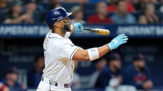 Díaz hits leadoff homer and Aranda delivers go-ahead single to lift Rays over Red Sox 3-1