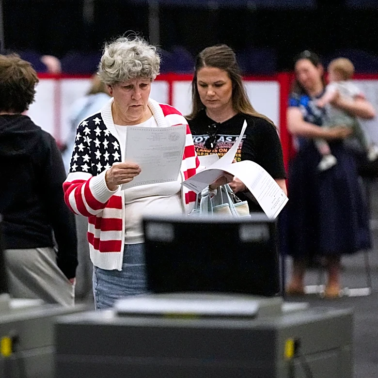 The Latest: Maine primary election tests Platner’s support following mounting scandals