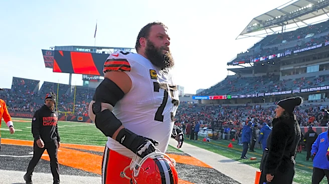 Joel Bitonio announces retirement after 12 seasons, all with the Cleveland Browns