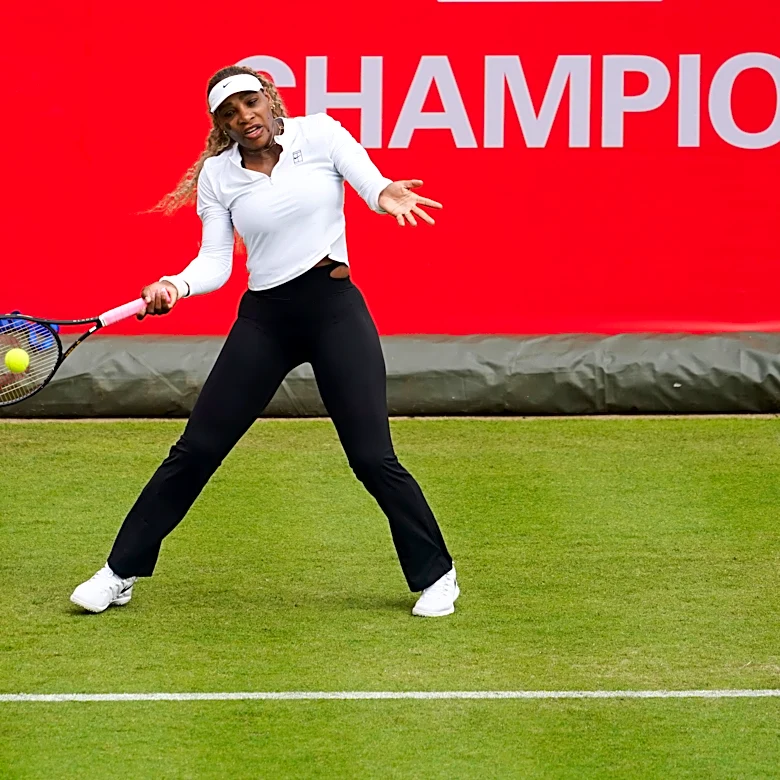 Serena returns: Williams begins her comeback in doubles at Queen's Club