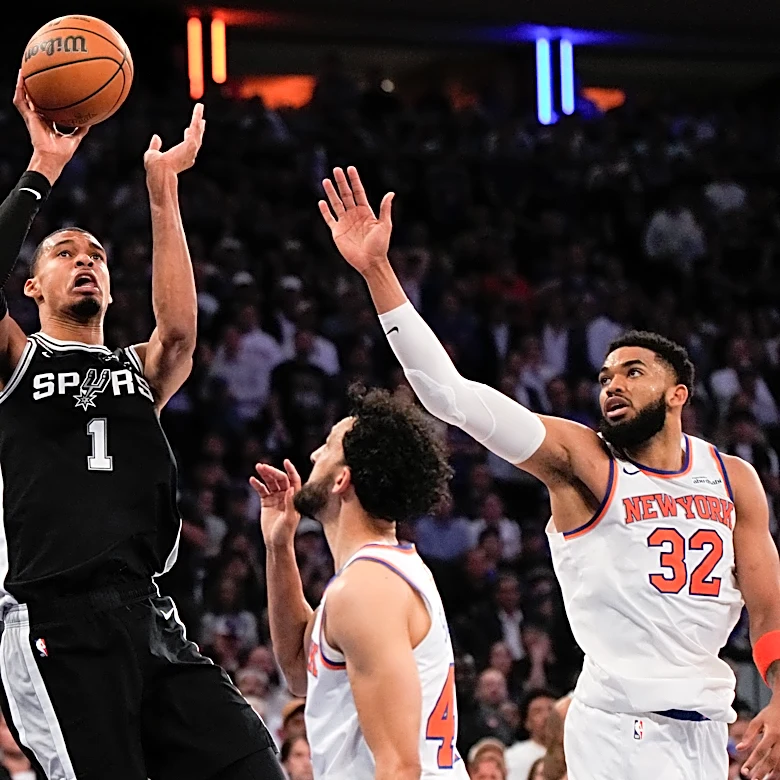 Victor Wembanyama and the Spurs are undaunted on the road at the Knicks in the NBA Finals