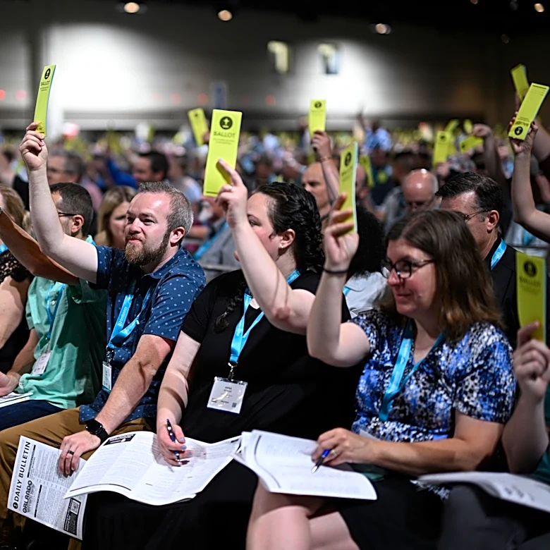 Southern Baptists elect new president who decried 'drift' in conservative denomination