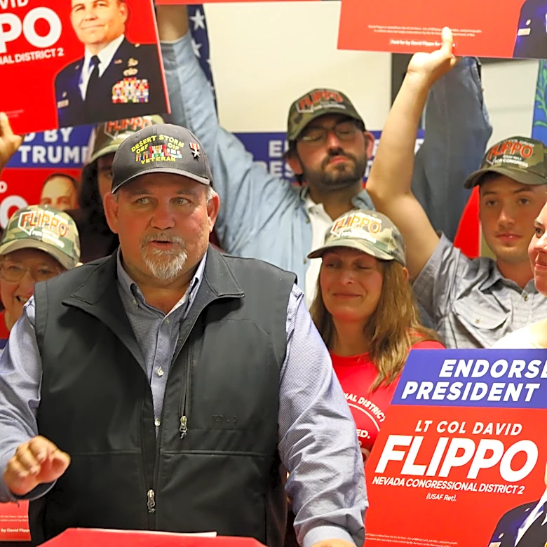 Trump-backed David Flippo wins Republican primary in Nevada’s 2nd Congressional District