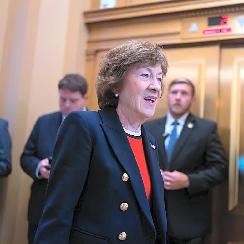 Collins isn’t Trump’s ‘best friend’ but he’s on her side in Maine Senate matchup with Platner