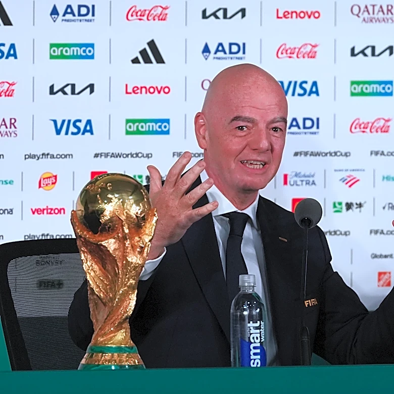 FIFA's Infantino defends World Cup ticket prices, says fans 'should chill' about ref denied US entry