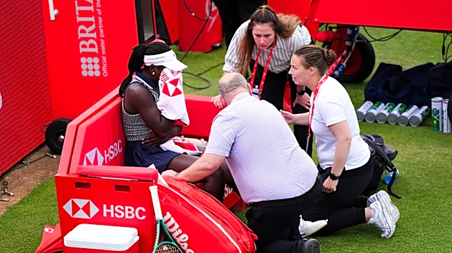 Serena Williams' doubles campaign at Queen's Club in jeopardy after Victoria Mboko injury