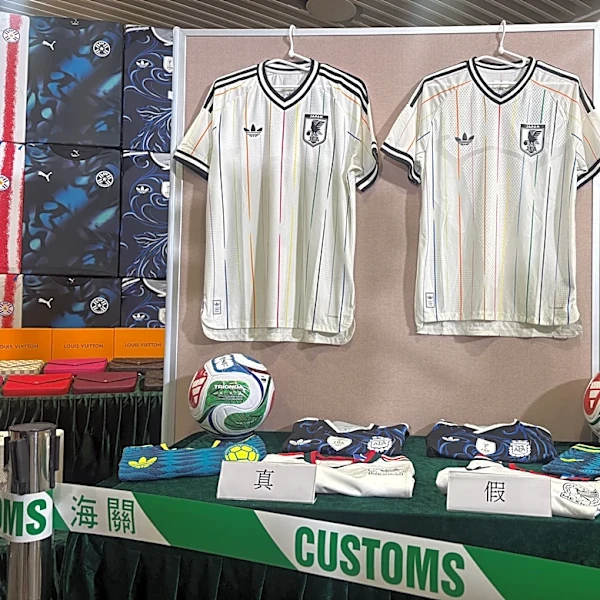 Hong Kong customs swoop ahead of the World Cup, seizing $20M in fake goods
