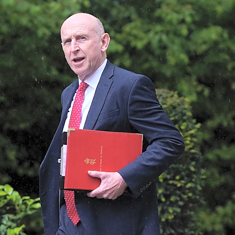 UK defense secretary quits, says government isn't willing to spend enough on military