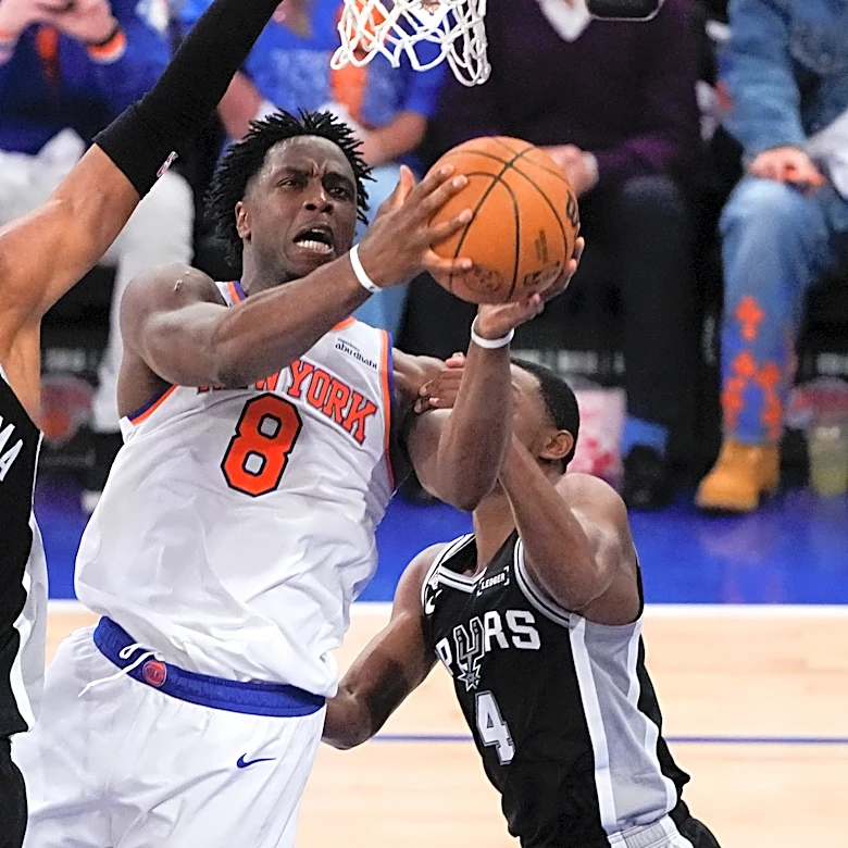 OG Anunoby puts the Knicks on the verge of a title and himself in the discussion for NBA Finals MVP