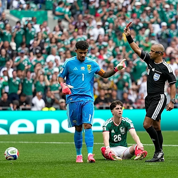 3 red cards mar opening World Cup match between Mexico and South Africa