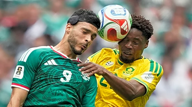 Mexico gets off to roaring World Cup start with a 2-0 win over South Africa in the opening match